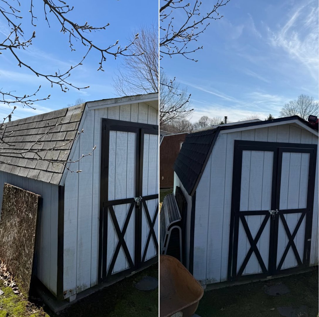 After — Exterior — Shed Roof Replacement in Mt. Laurel, NJ — GSD Home Improvement South Jersey