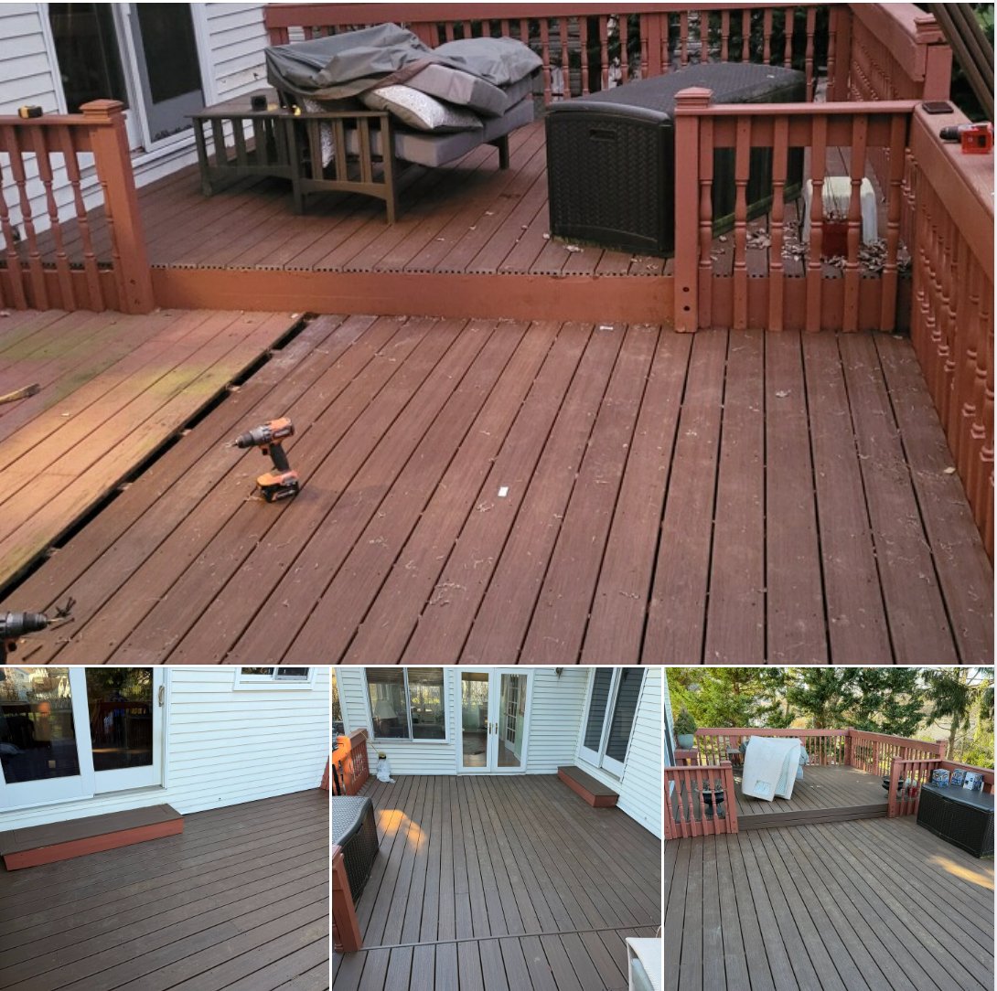 After — Deck / Patio — Deck Resurface in Trex in Mt. Laurel, NJ — GSD Home Improvement South Jersey