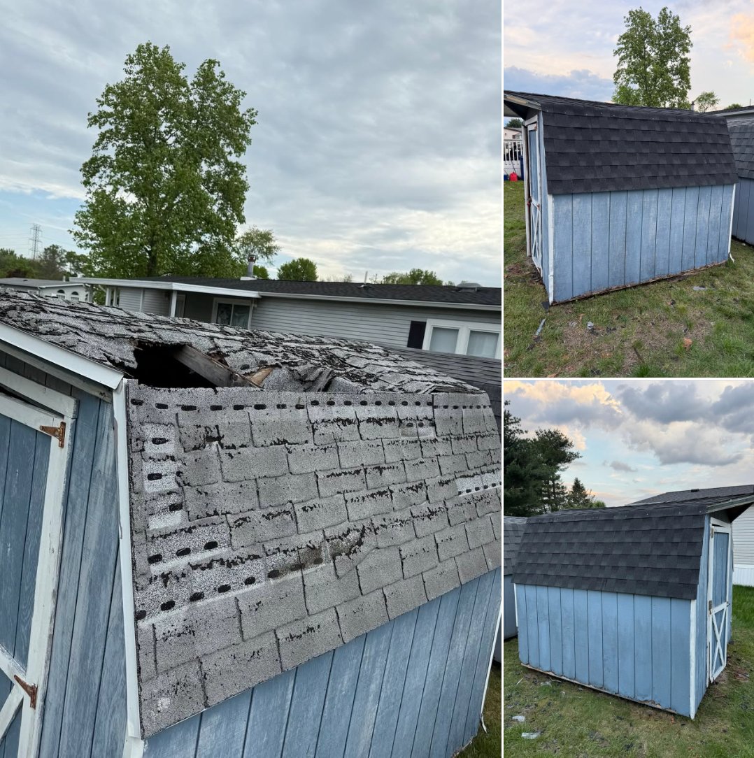 After — Exterior — Shed Roof Replacement in Mt. Laurel, NJ — GSD Home Improvement South Jersey