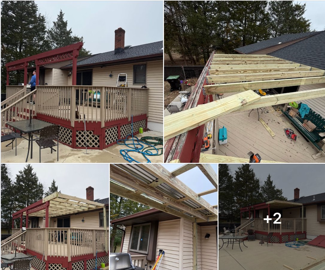 After — Deck / Patio — Covered Porch Roof in Berlin, NJ — GSD Home Improvement South Jersey