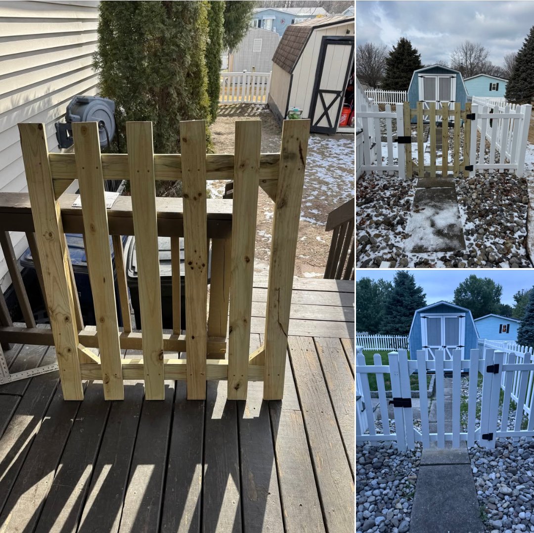 After — Exterior — Customer Exterior Gate in Mt. Laurel, NJ — GSD Home Improvement South Jersey