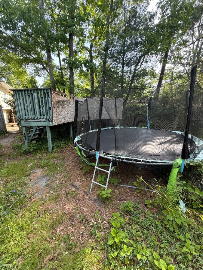 Before — Exterior — Yard Clean Out in Medford, NJ — GSD Home Improvement South Jersey