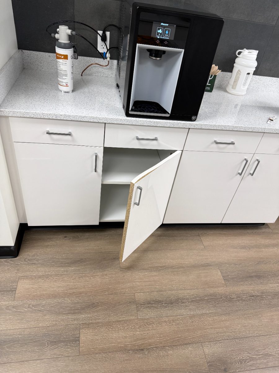 Before — Carpentry — Cabinet Door Delaminating — GSD Home Improvement South Jersey