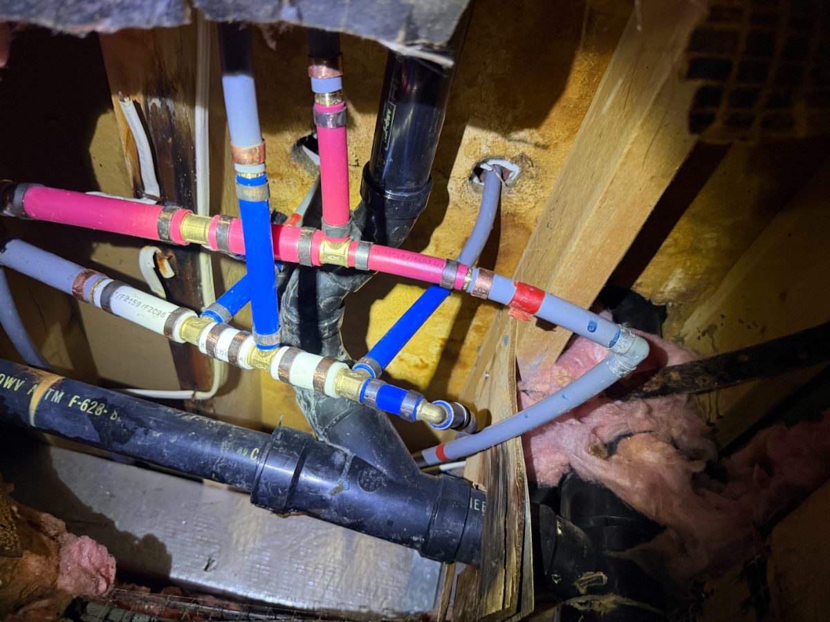 After — Plumbing — Supply Line Leak under home Repair — GSD Home Improvement South Jersey