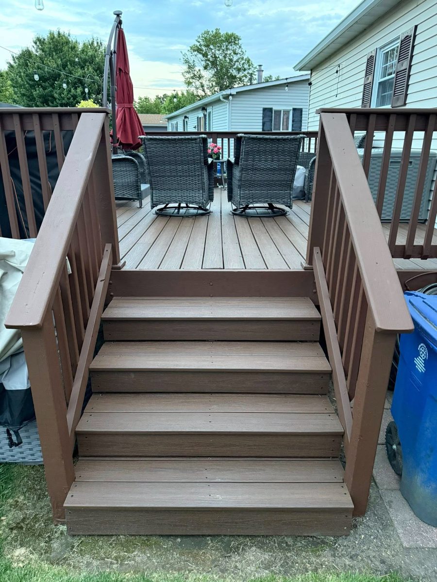 After — Exterior — Deck Resurfacing & Composite Deck Upgrade in Mt. Laurel, NJ — GSD Home Improvement South Jersey