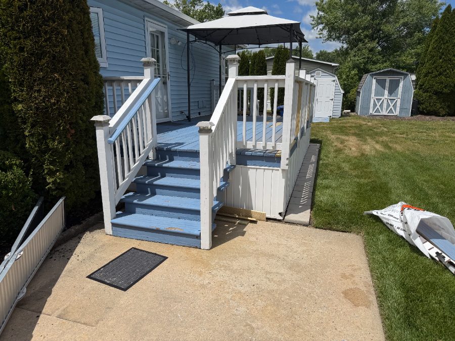 Before — Exterior — Deck Refresh & Restoration — GSD Home Improvement South Jersey