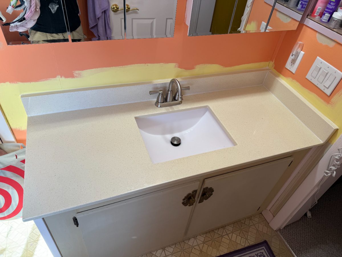 After — Bathroom — New Bathroom Vanity Top — GSD Home Improvement South Jersey