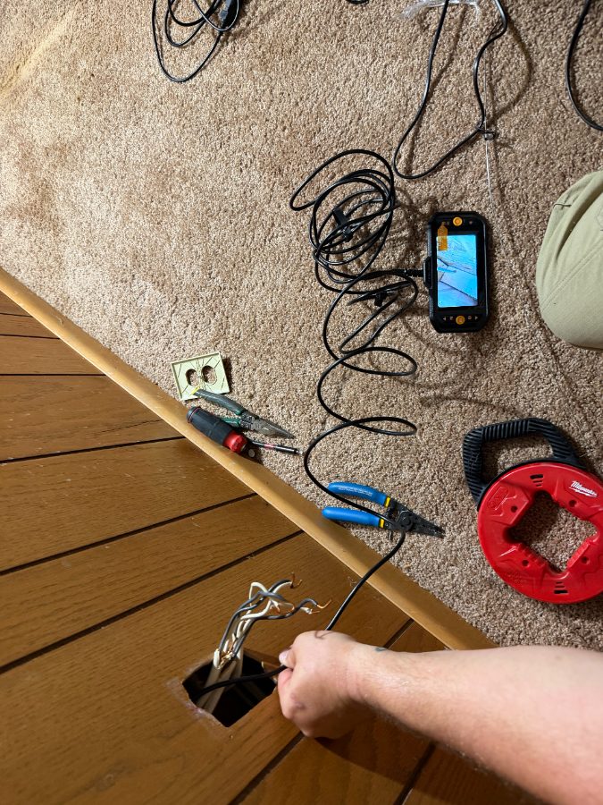After — Electrical — Wire ReRoute — GSD Home Improvement South Jersey