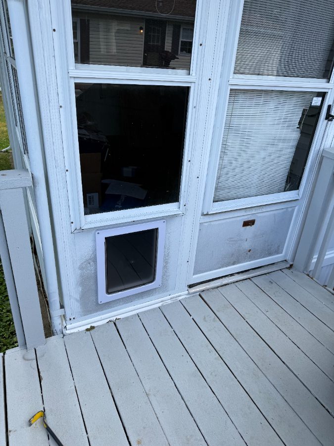 After — Carpentry — Doggy Doors, install in Mt. Laurel, NJ. — GSD Home Improvement South Jersey