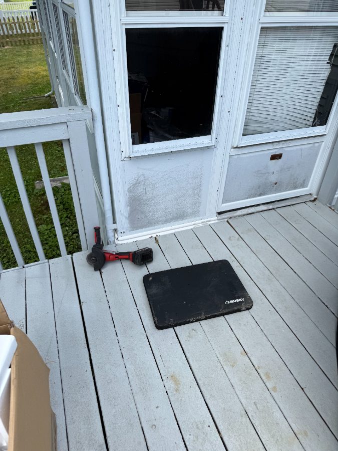 Before — Carpentry — Doggy Doors, install in Mt. Laurel, NJ. — GSD Home Improvement South Jersey