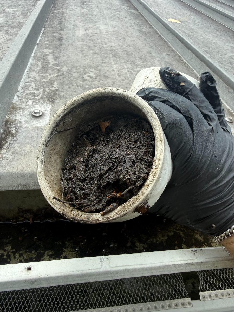 Before — Exterior — Clogged Gutter System — GSD Home Improvement South Jersey